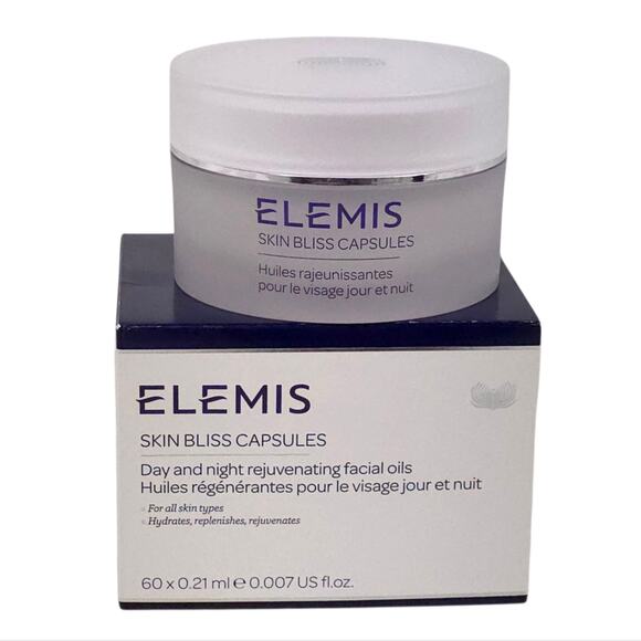ELEMIS Skin Bliss Capsules Day and Night Rejuvenating Facial Oils 60 Capsules - Picture 7 of 7